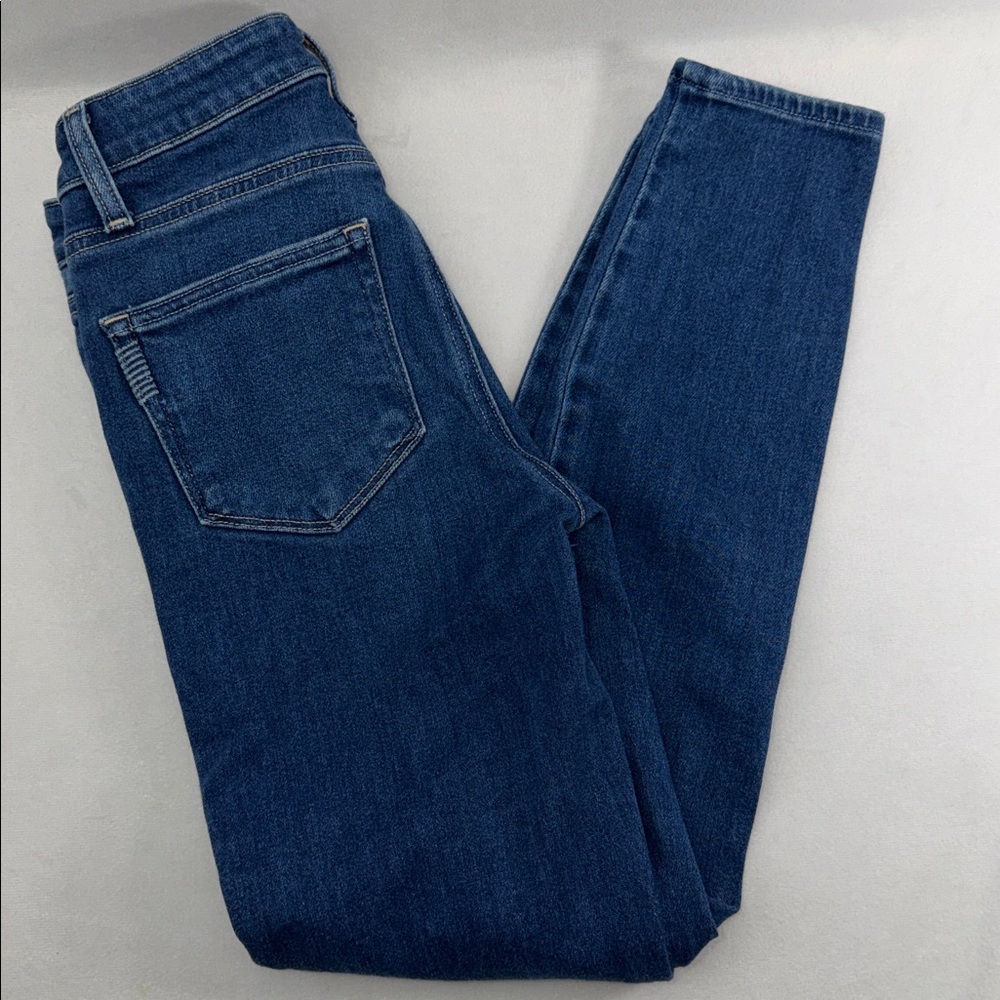PAIGE Women’s Hoxton Ankle Size 26 Dark Wash Skinny Denim Jeans